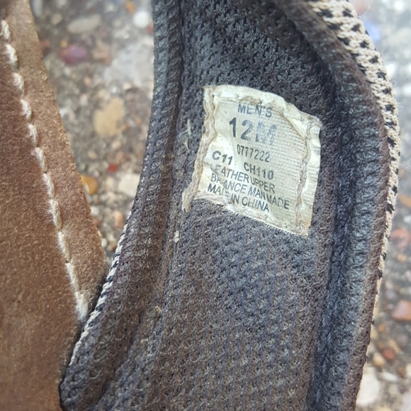 Sperry Top Sider Mens Leather Flip Flops 12 - Picture 3 of 5